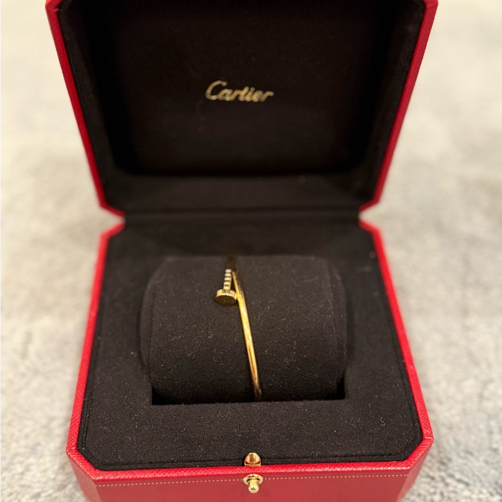Cartier juste un clou bracelet size 17